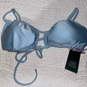 Wild Fable Women's Blue Bikini top